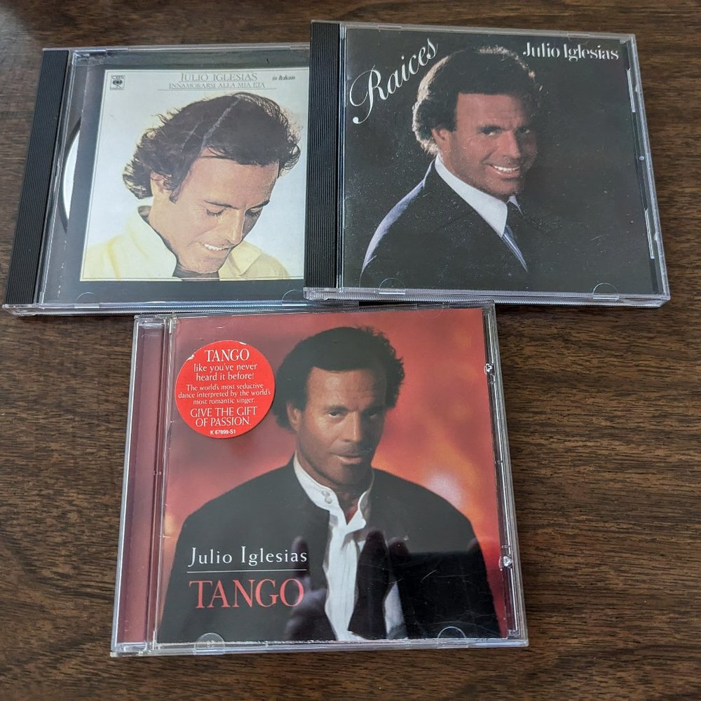 Julio Iglesias Bundle of 3 CD's